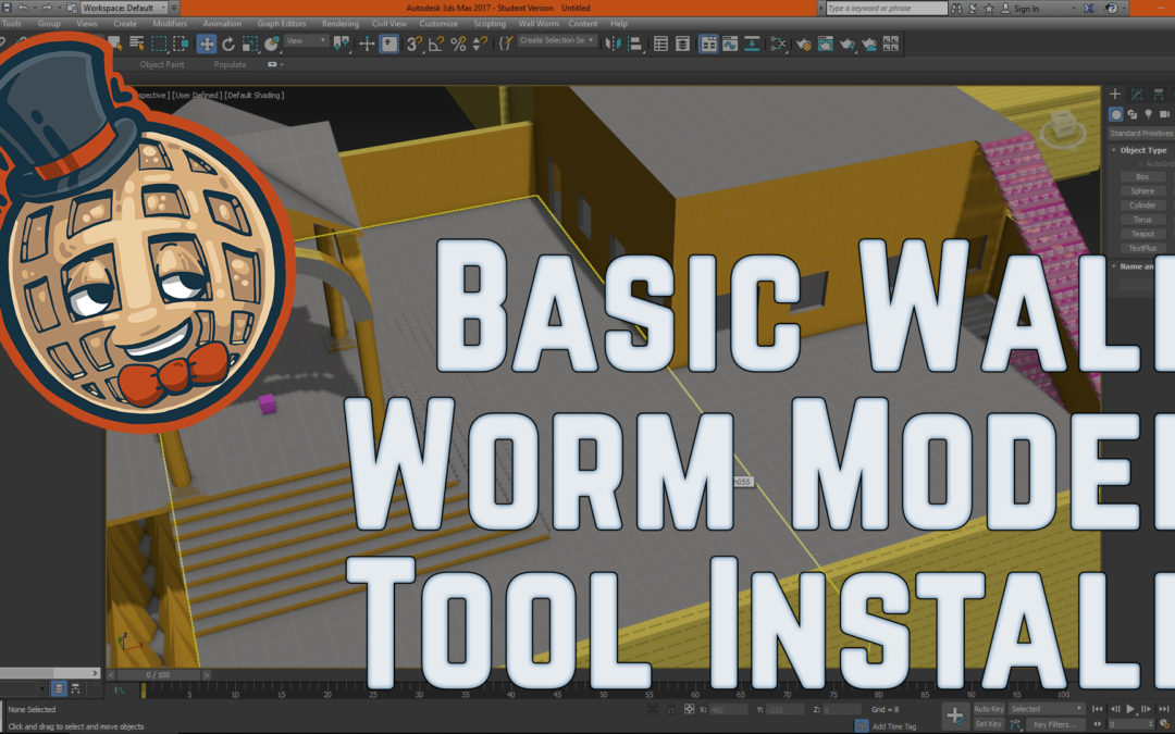 3dsmax Tutorial – Basic Install of WallWorm Model Tools